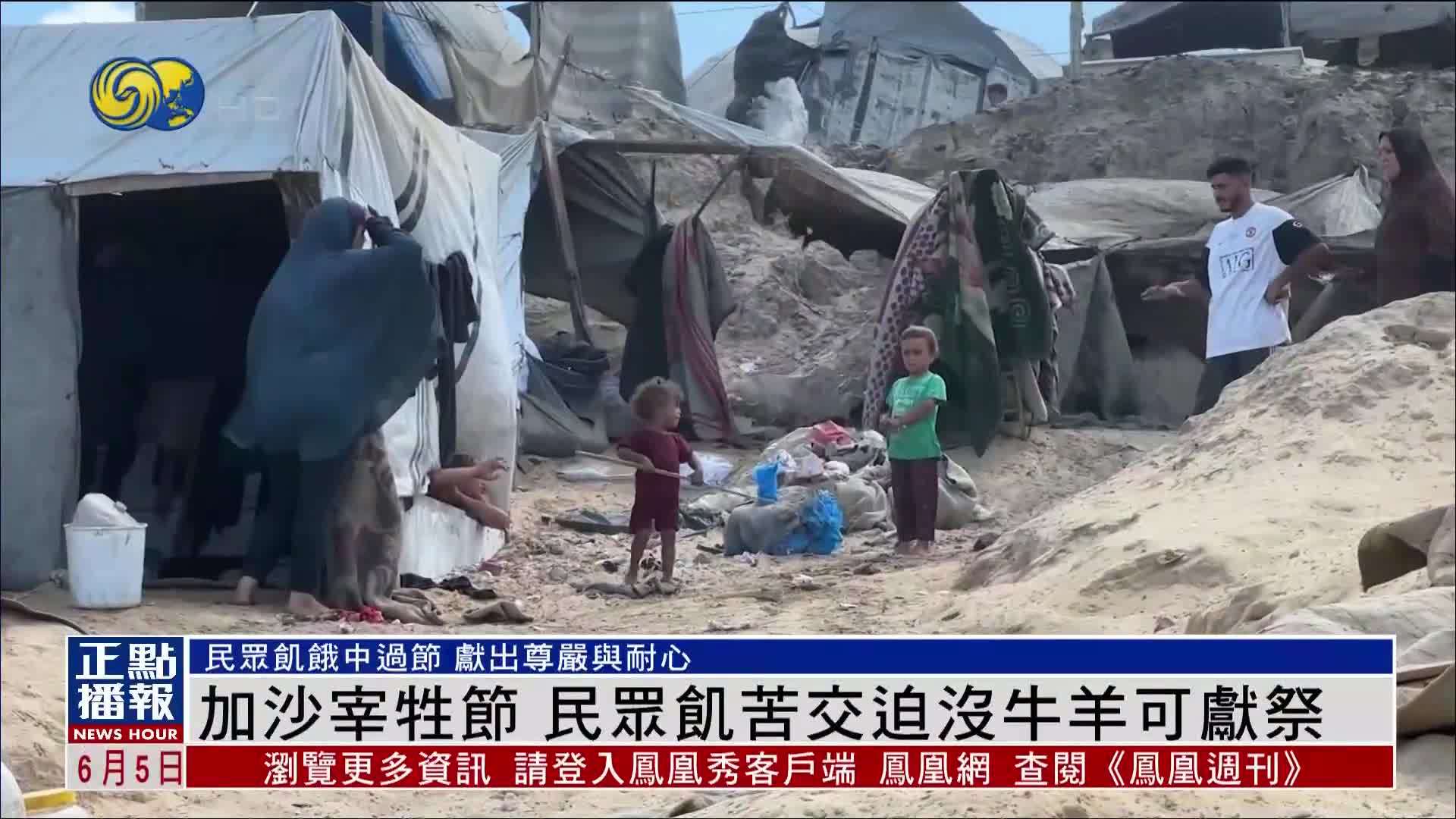 加沙宰牲节 民众饥苦交迫没牛羊可献祭