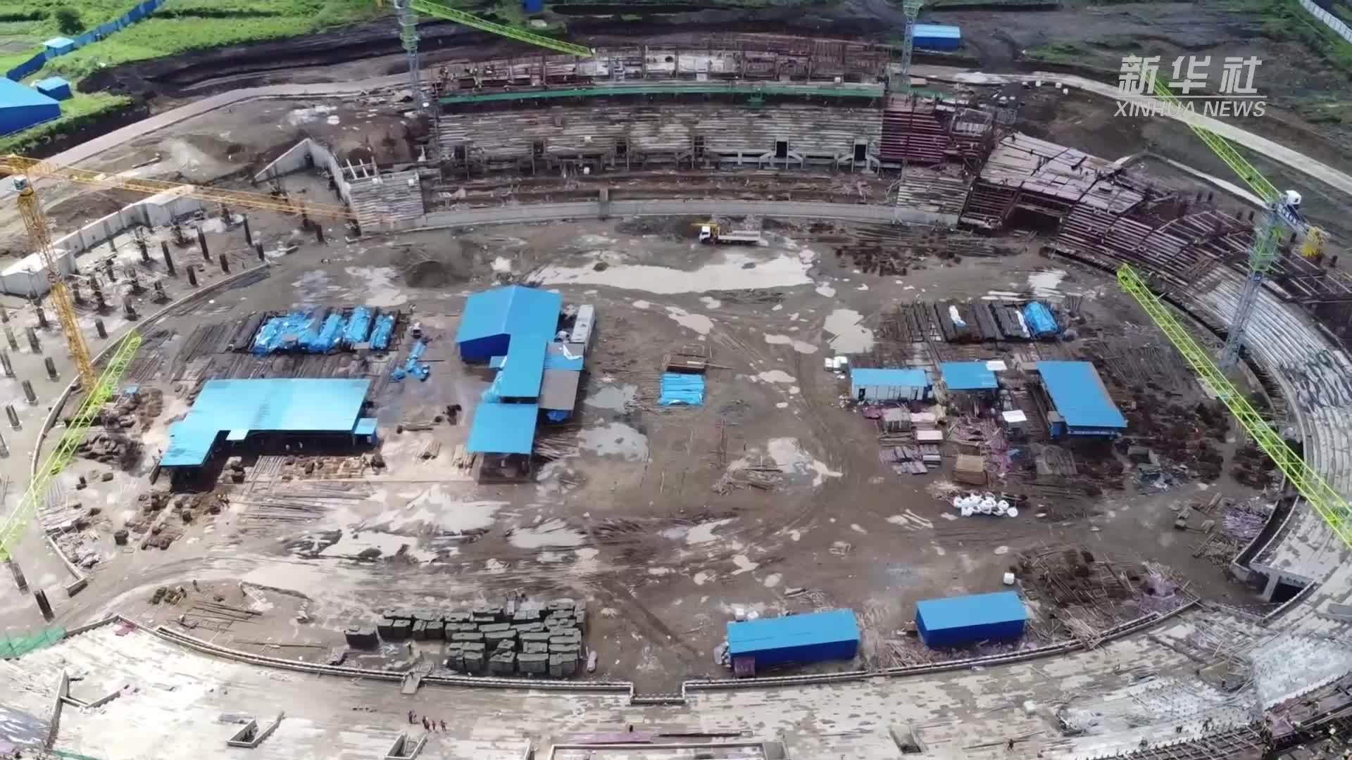 中企助力坦桑尼亚打造现代化体育场