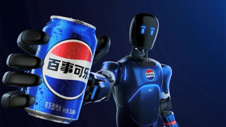#百事蓝宝原来是智元机器人的#
