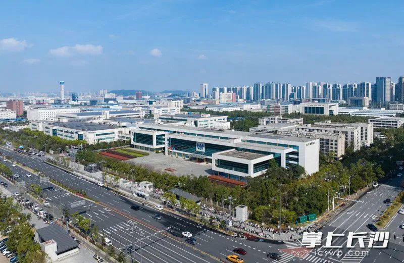 桐梓坡路,这条原本普通的城市道路,用了近三十年时间,完成了从地理名词到经济符号的蜕变。长沙晚报全媒体记者 邹麟 摄