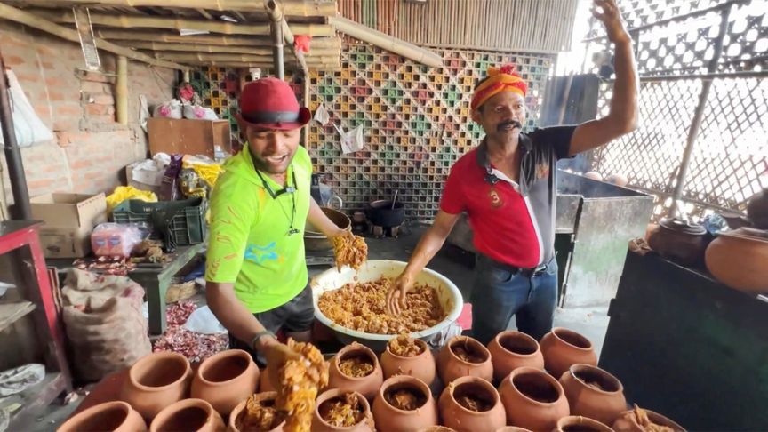 明星抢着来打卡，每天的收入高达65万，印度最火爆的羊肉饭店