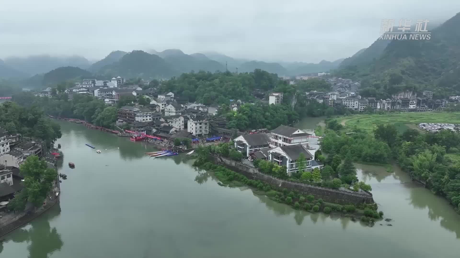 重庆：洪安“边城”民俗焕新“闹”端午