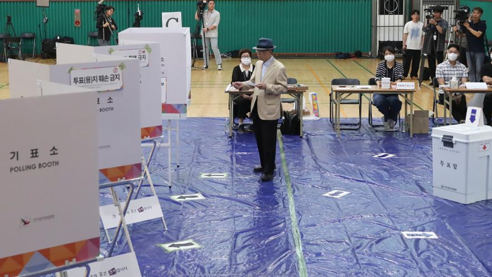 韩国第21届总统选举开始正式投票