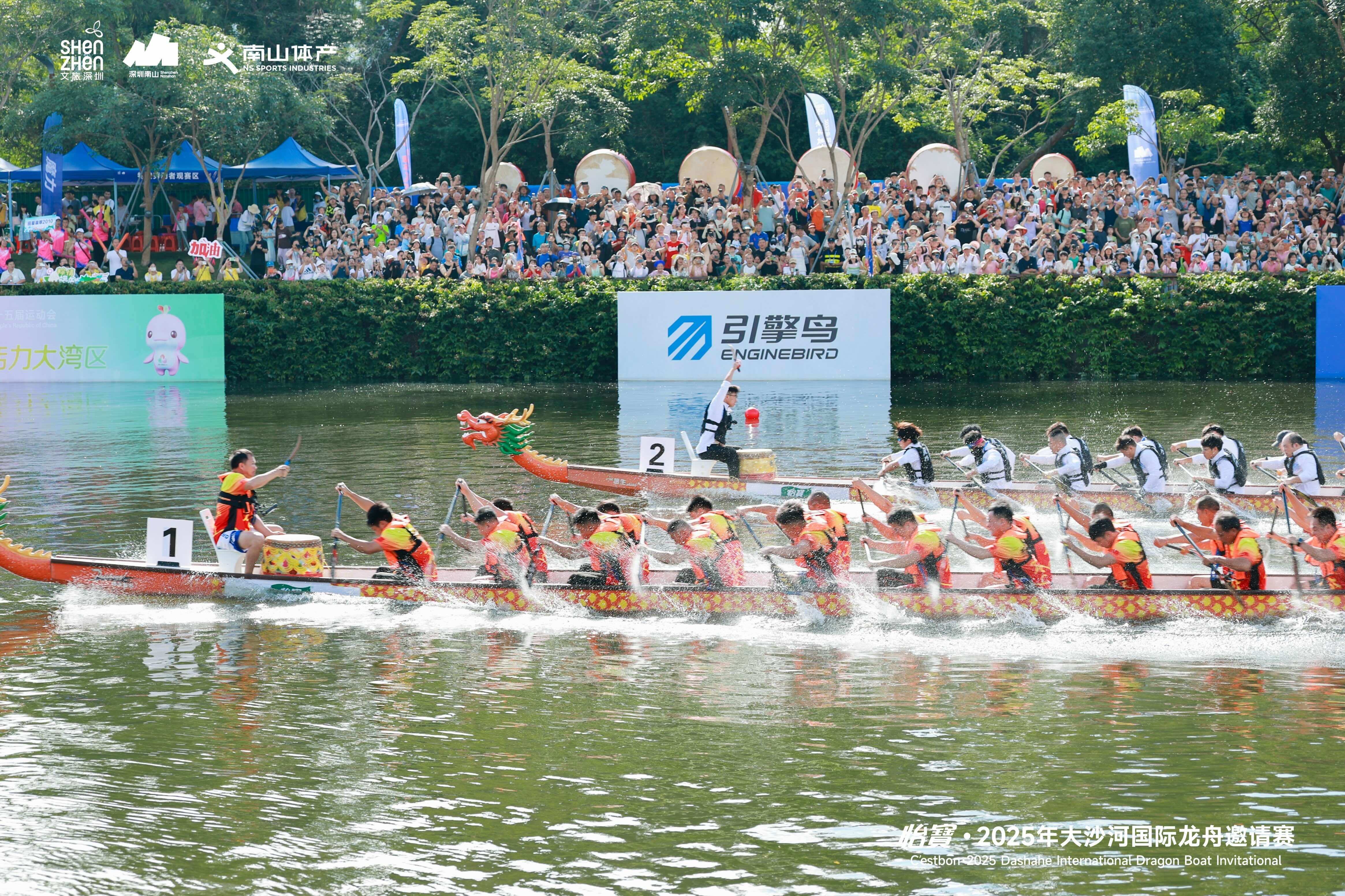 龙舟竞渡迎端午，怡寳・2025年大沙河国际龙舟邀请赛圆满举行