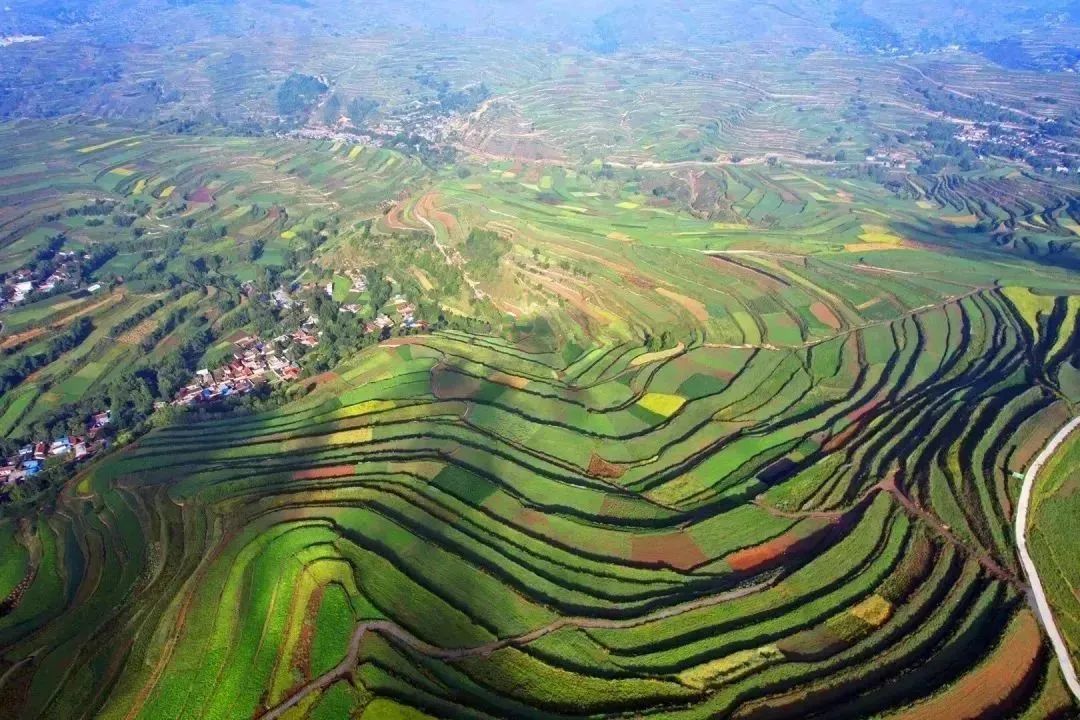 拉路梁万亩中药材种植基地