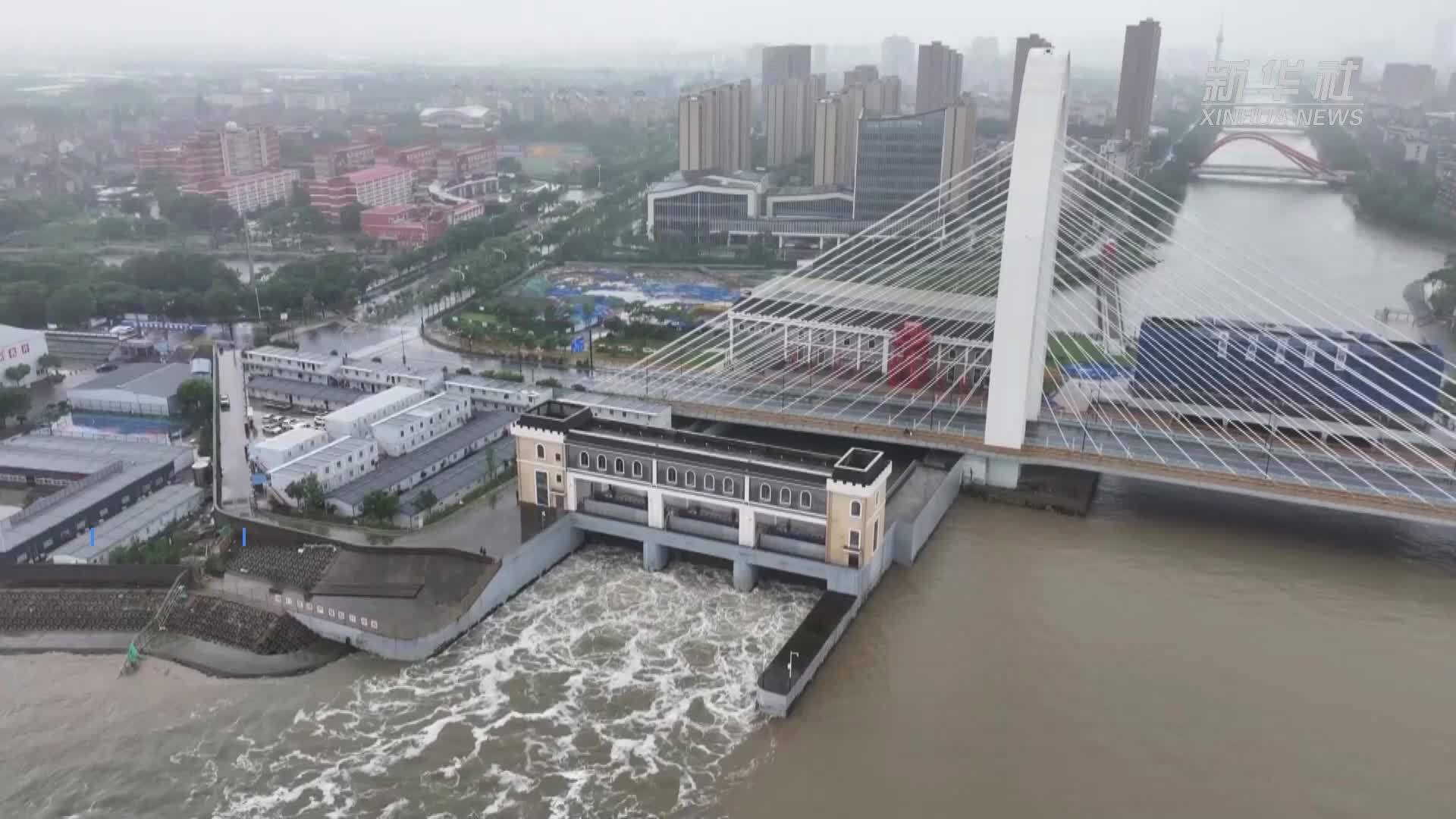 浙江嘉兴：积极应对强降雨 筑牢防汛“安全堤”