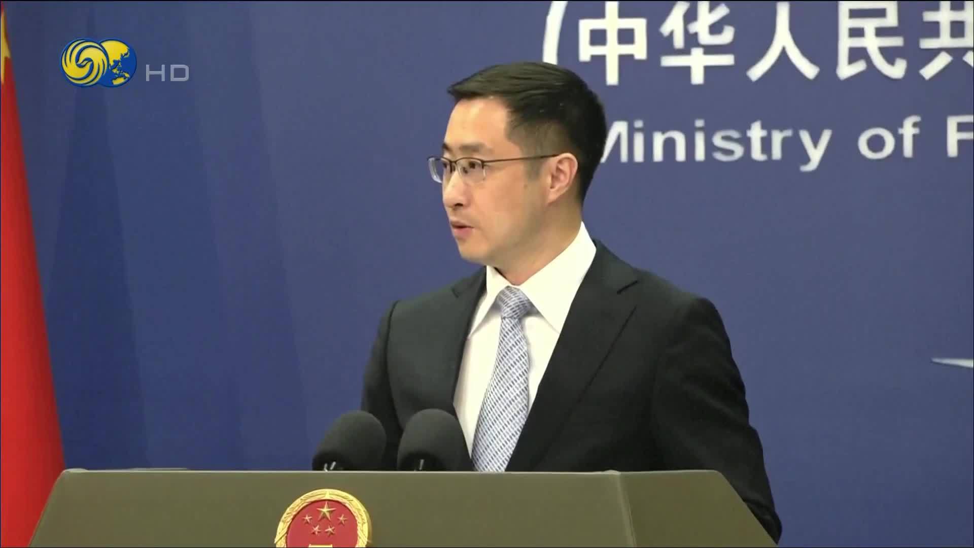 中国外交部：中国军舰活动符合国际法和国际惯例