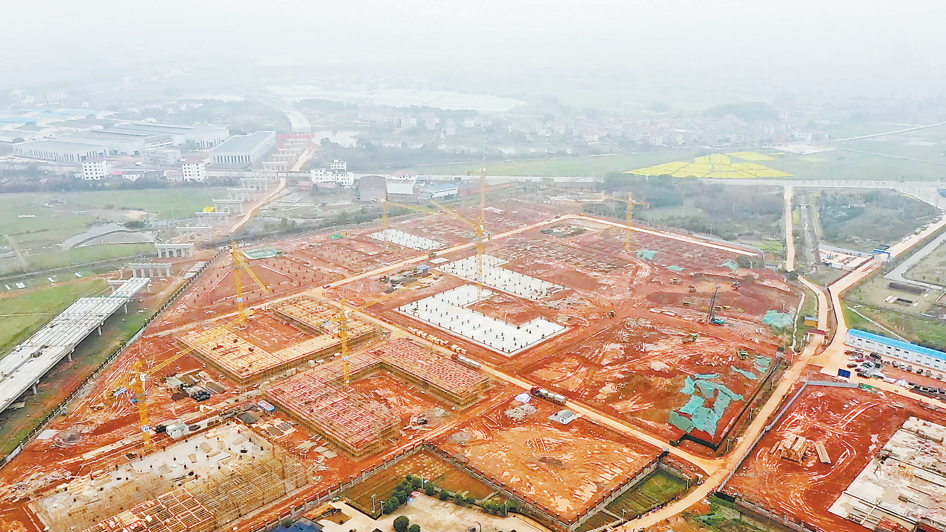 抚州技师学院建设正酣（图）
