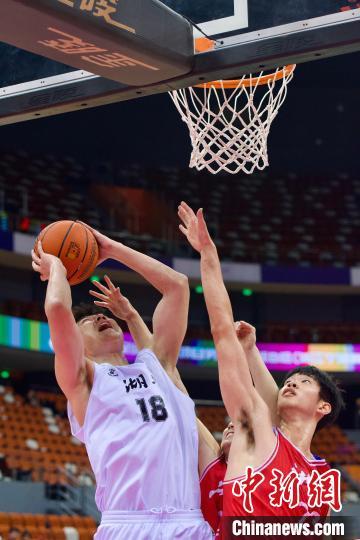 全运会男篮资格赛：浙江队战胜湖北队 B组头名晋级决赛圈