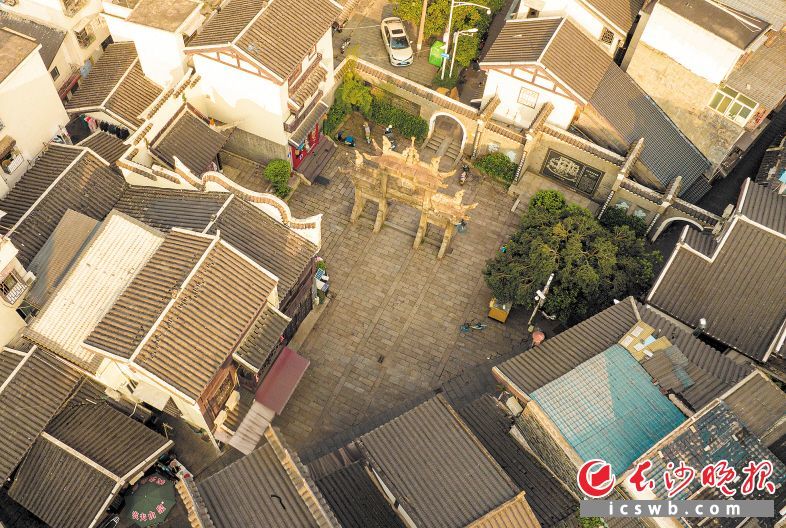 西文庙坪是长沙老城区中城市肌理保存较好、历史文化底蕴极为深厚的区域。长沙晚报全媒体记者 邹麟 摄