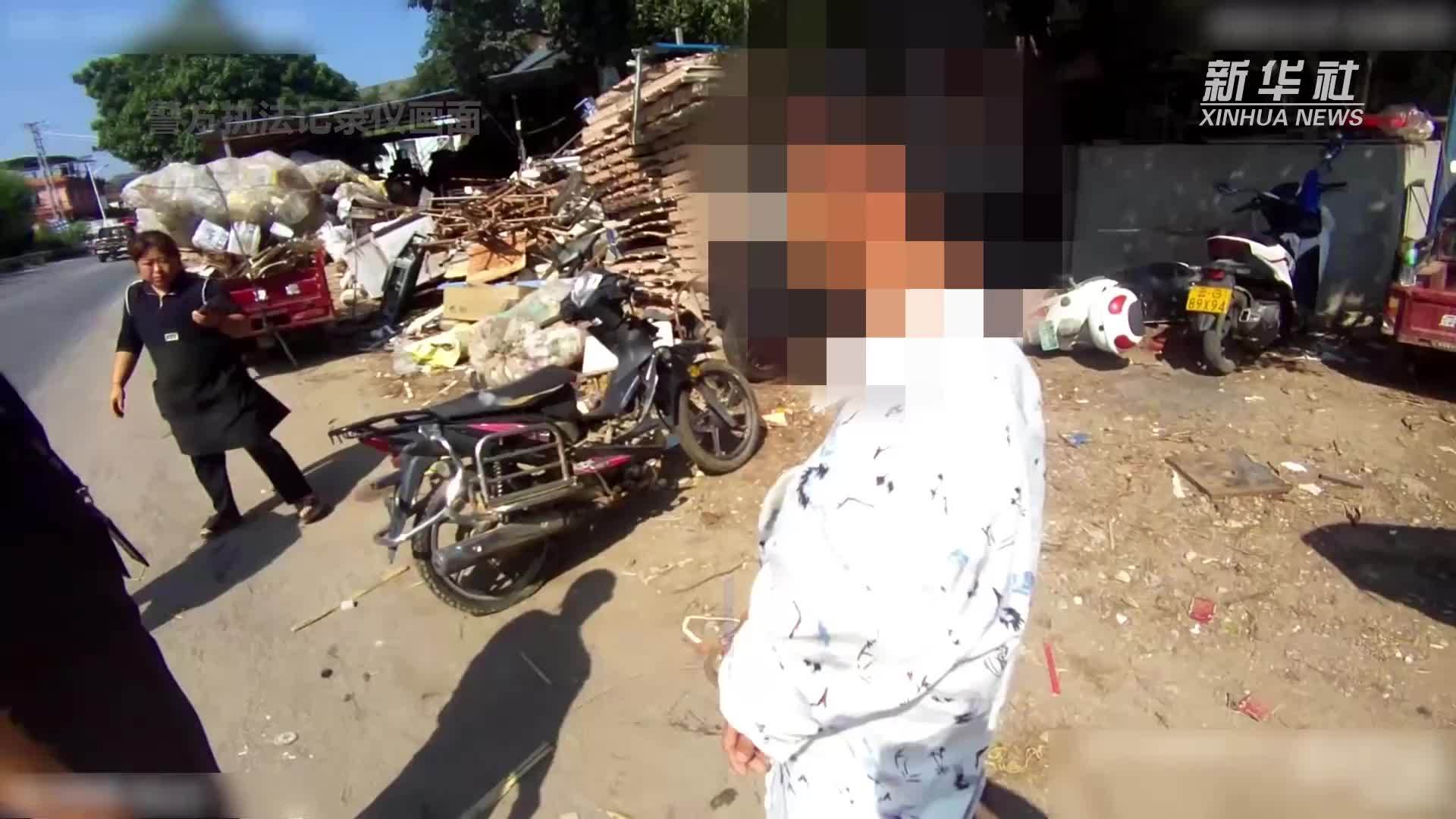 奋战48小时！民警从垃圾堆中“刨”出被盗摩托车