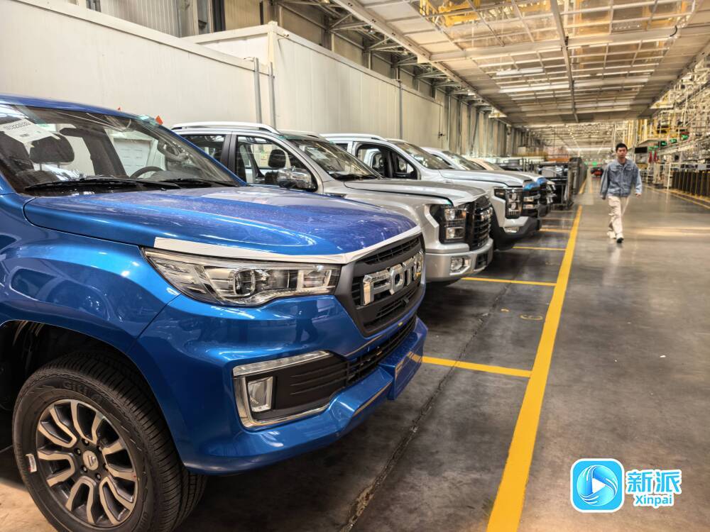 福田皮卡系列新产品车辆