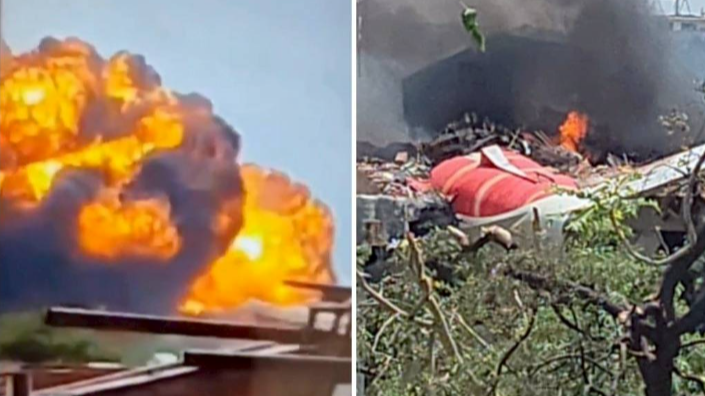 印度航空波音787客机坠毁 机上242人全部遇难