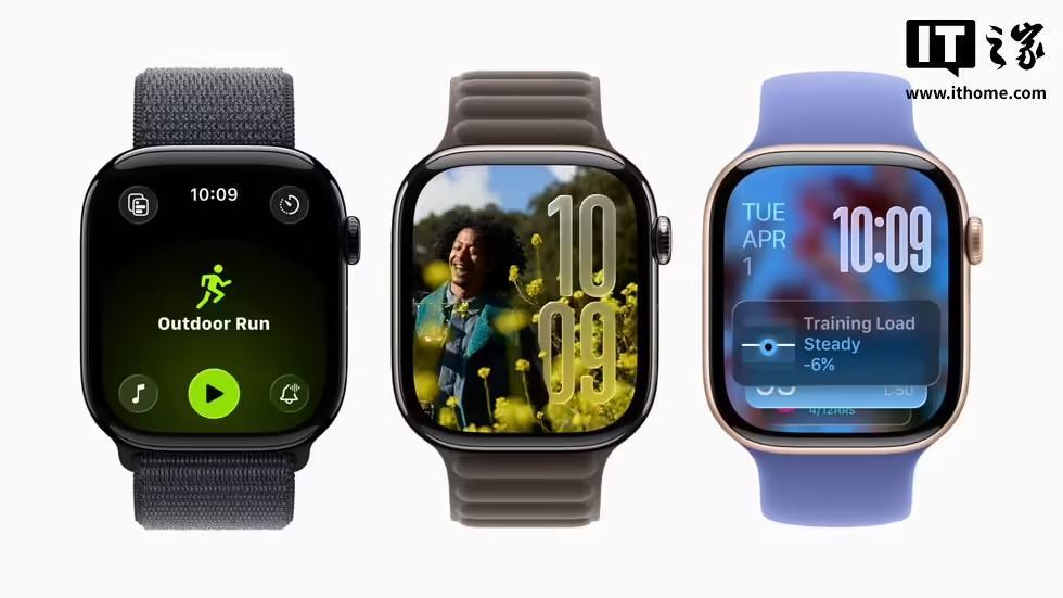 苹果watchOS 26更新再淘汰五款表盘,包括火焰、水、玩具总动员等