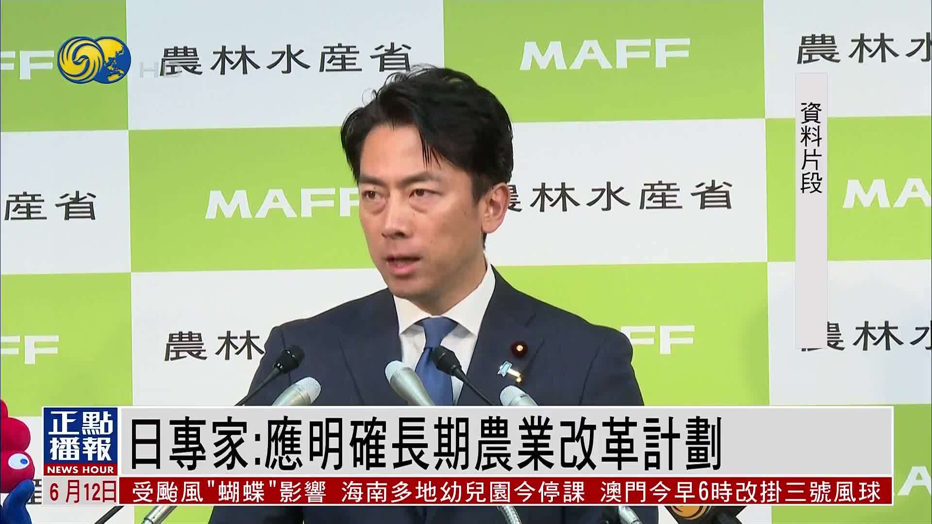 日本专家：应明确长期农业改革计划