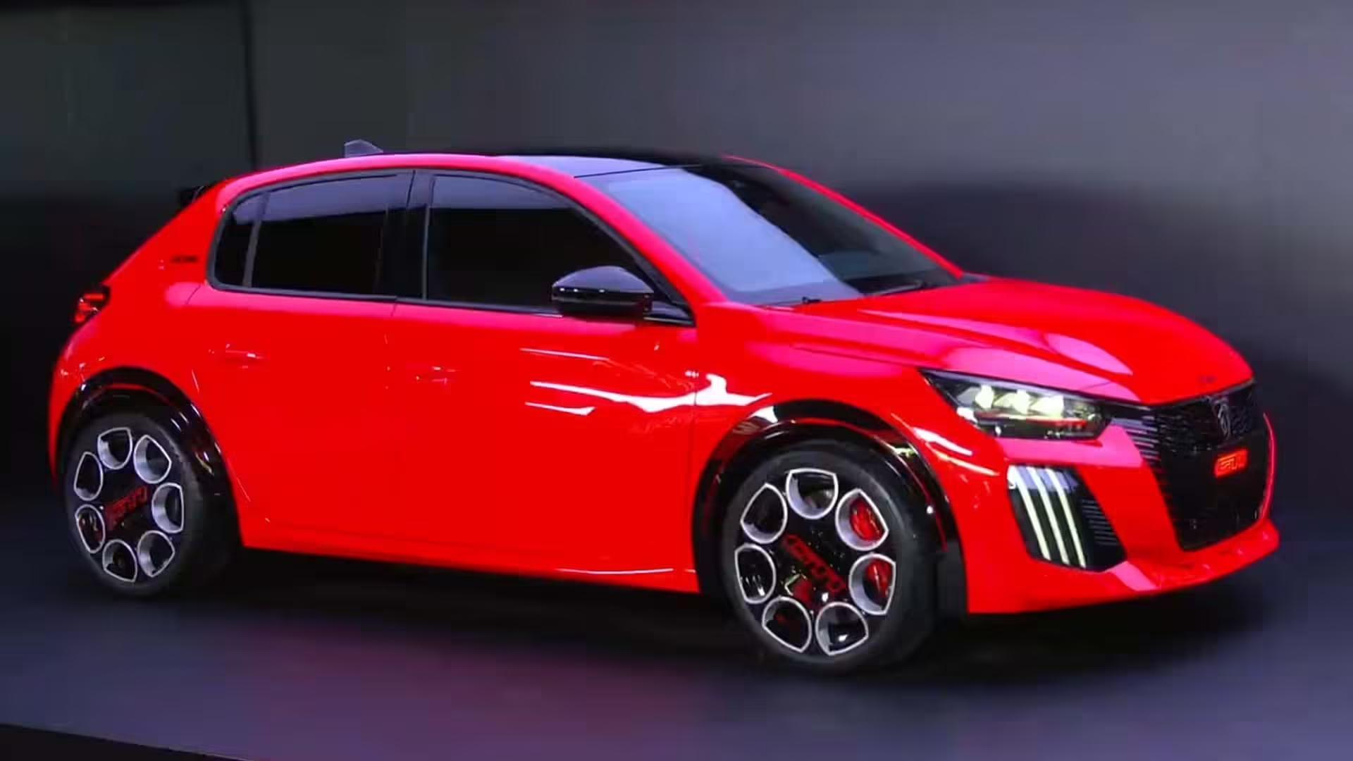 比大众“更早”,标致发布E-208 GTi纯电性能车