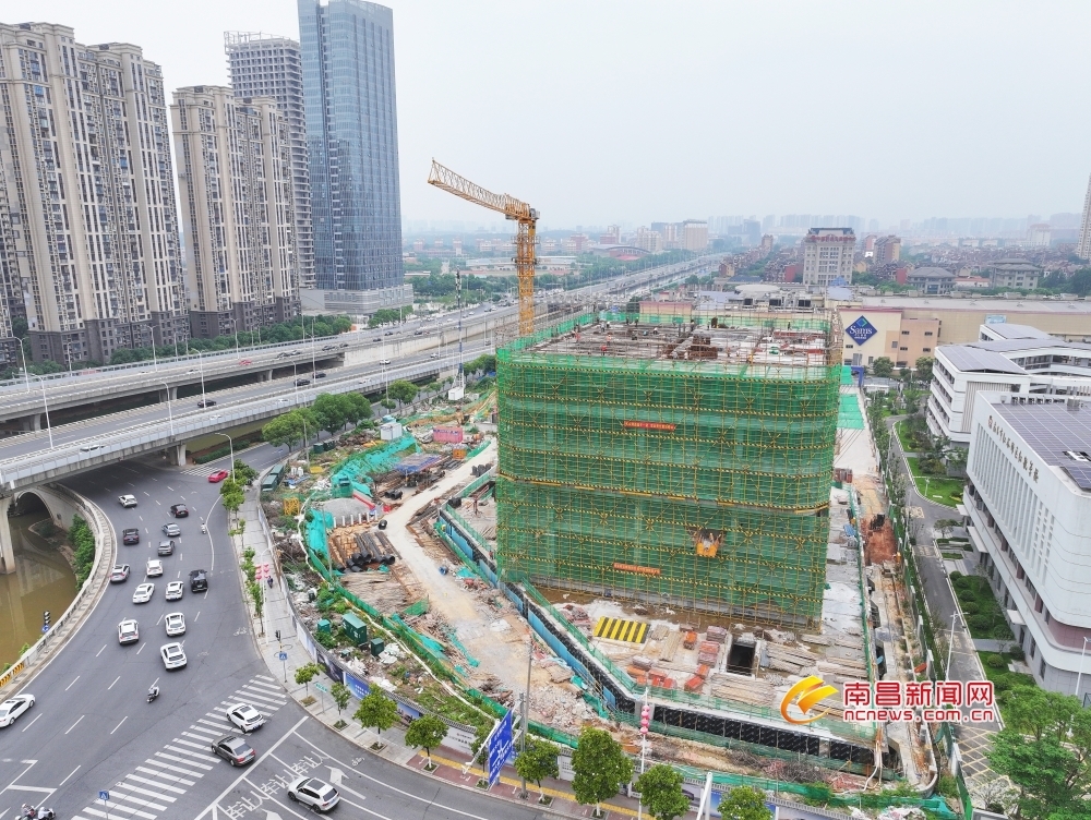 总投资20亿元！南昌华宏商业中心项目建设正酣（图）
