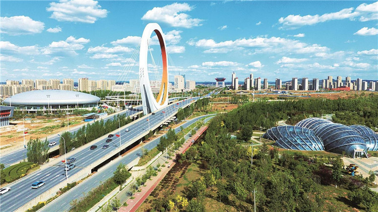 发展中的四平。李坤 航拍