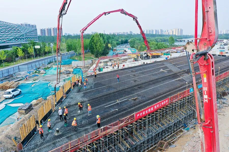 重大进展！聊城松桂大街徒骇河桥主体结构全线贯通