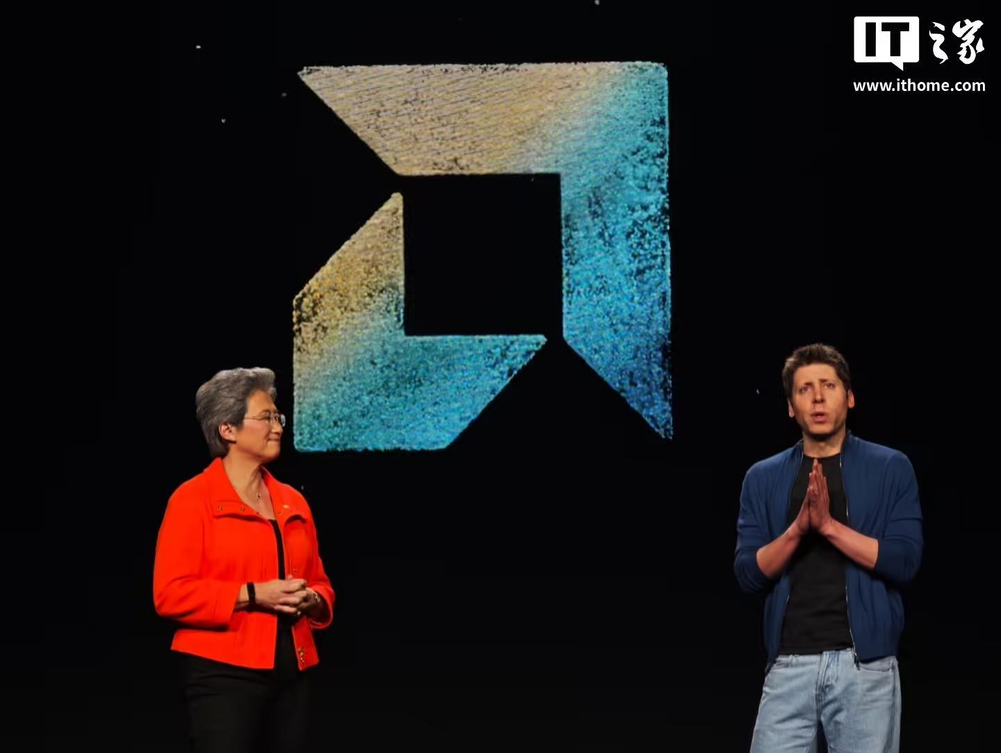 OpenAI奥尔特曼宣布将使用AMD的MI300X和MI450 AI芯片,苏姿丰首次透露MI500