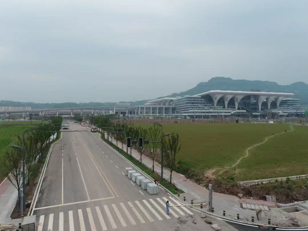 ▲瑞康路。市住房城乡建委供图