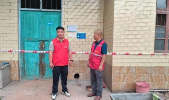 图为设警戒线