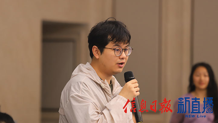 江西日報提問（文穎 攝）