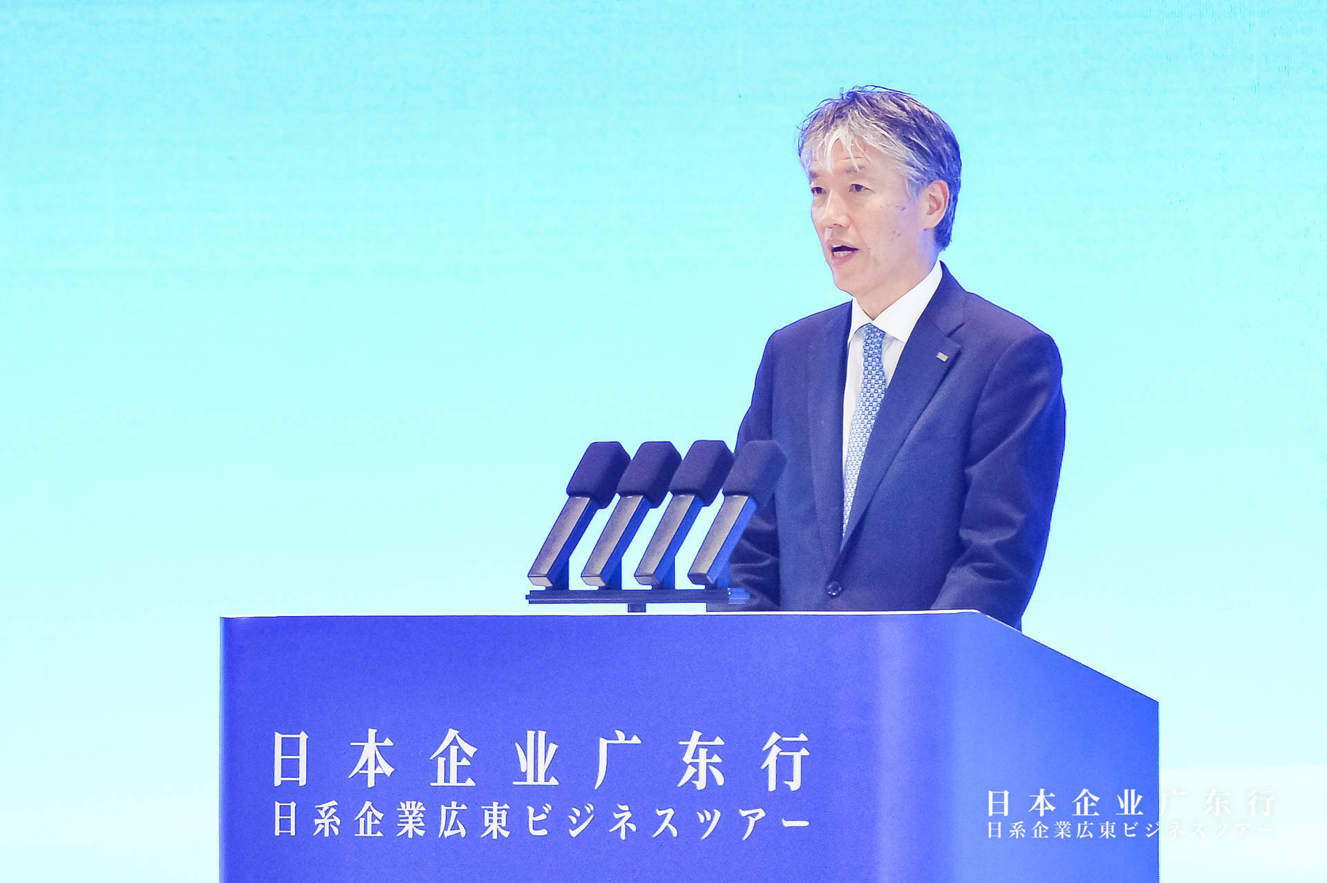 图：瑞穗金融集团副社长武英克