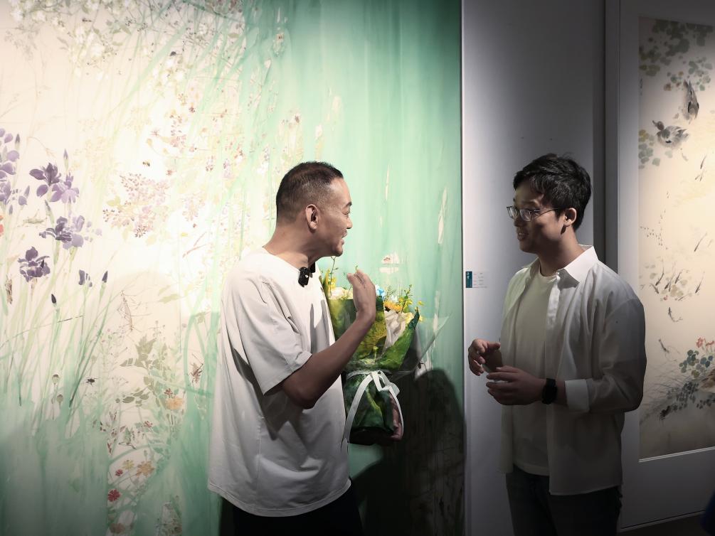 “滴翠—李恩成作品展”暨京行艺术馆（济南馆）重装升级开幕仪式成功举办