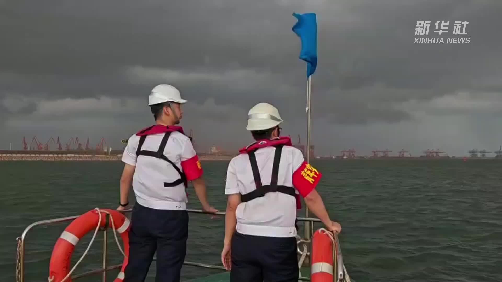 广西防城港：全力防御台风“蝴蝶”