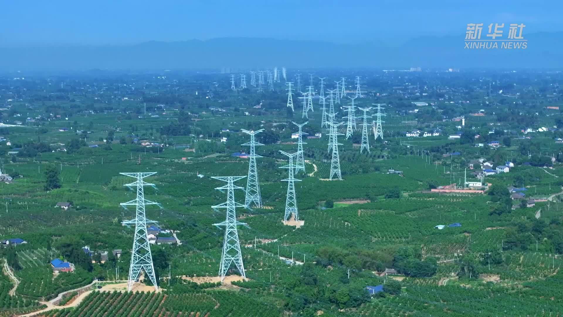 成都邛崃500千伏输变电工程线路部分进入验收阶段