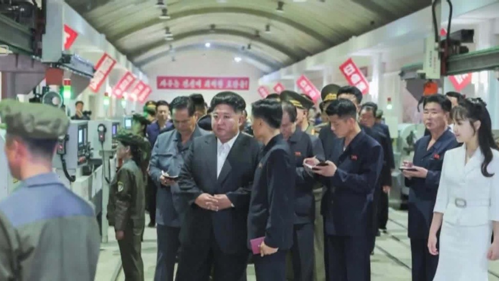 金正恩视察朝鲜重要军工企业