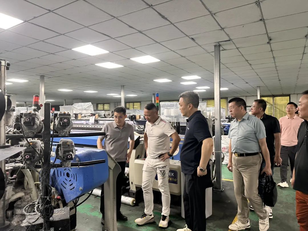 参观佛山瑞龙纺织有限公司