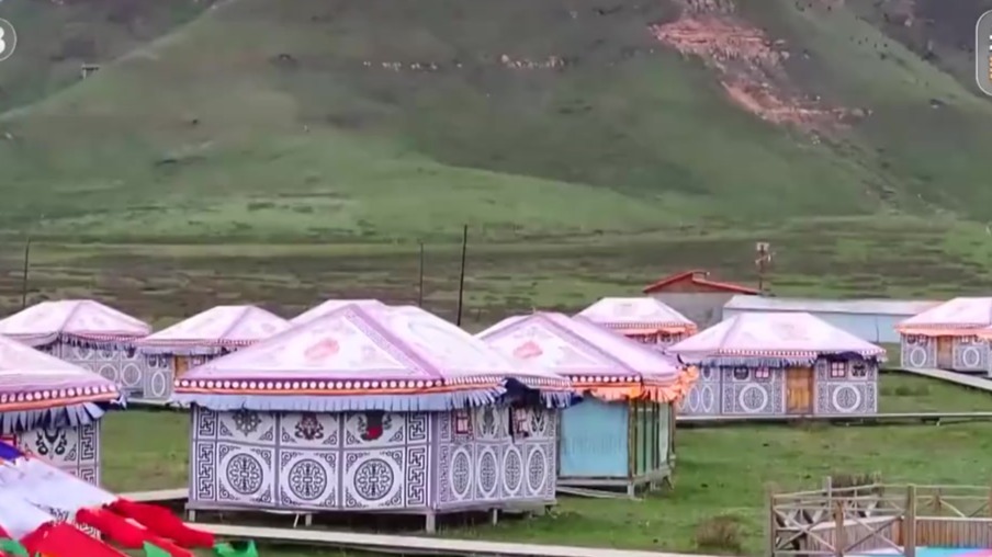 央视聚焦甘肃碌曲：尕秀村迎来最美旅游季