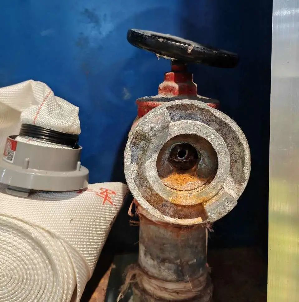 ▲消火栓未保持完好有效