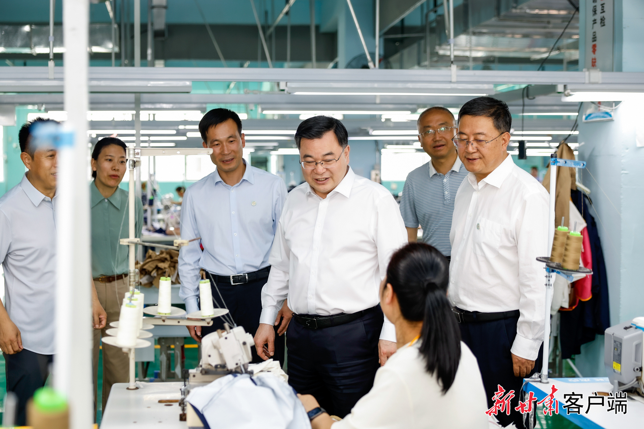 6月17日至18日，省委书记、省人大常委会主任胡昌升在定西市调研。新甘肃·甘肃日报记者　孟捷