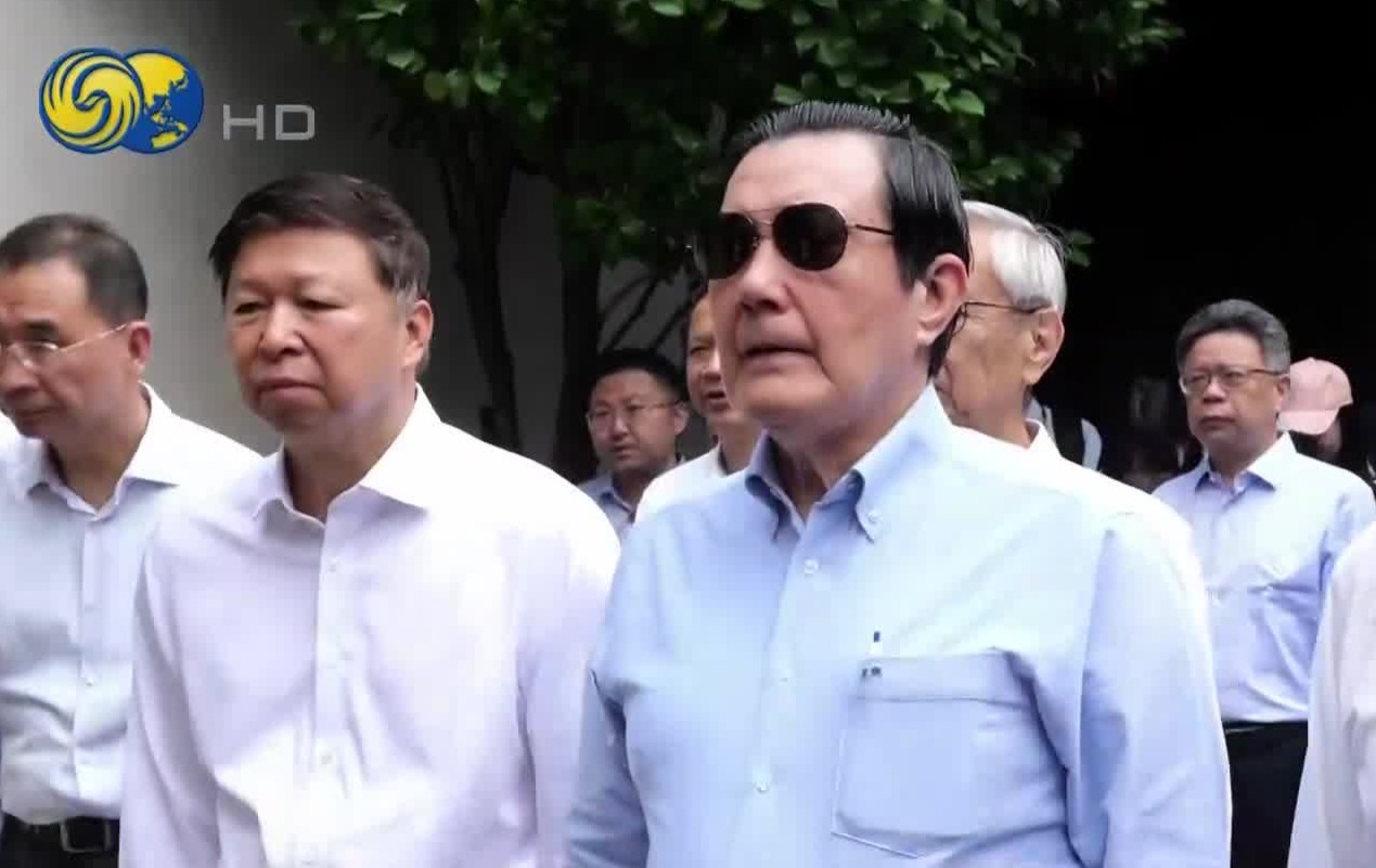 马英九参访林觉民故居，哽咽回忆历史