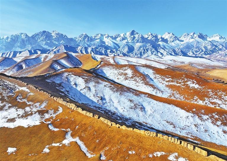马牙雪山下的明长城