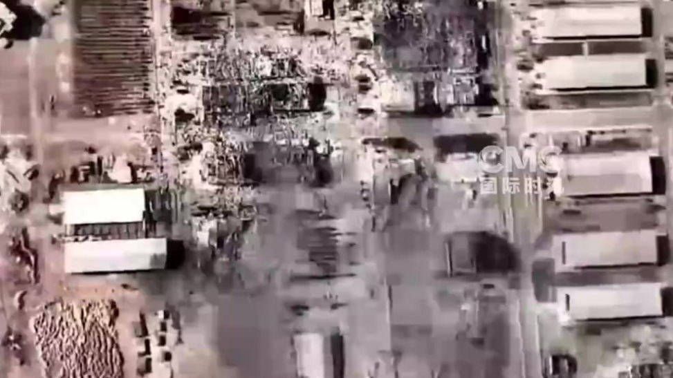 以军公布伊斯法罕核设施遇袭后画面