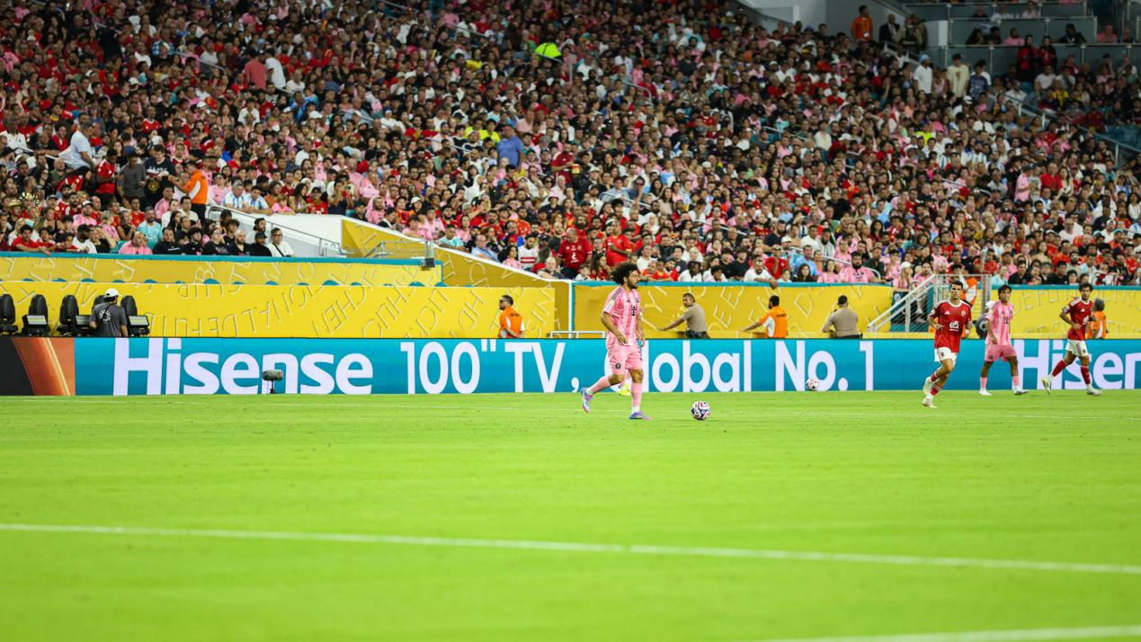 2025FIFA世俱杯开幕，海信100吋电视世界第一广告又“刷屏”