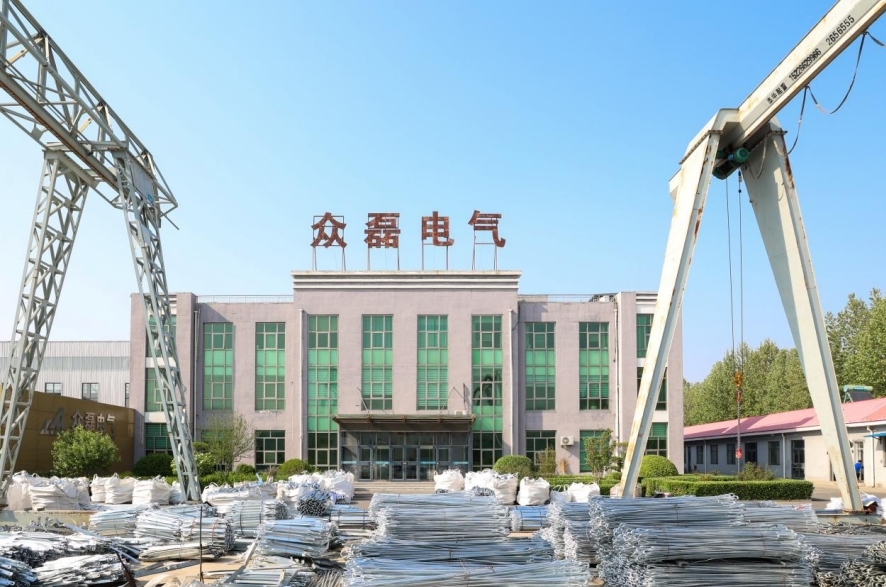 邵庄乡一家电力装备企业。刘文杰 摄