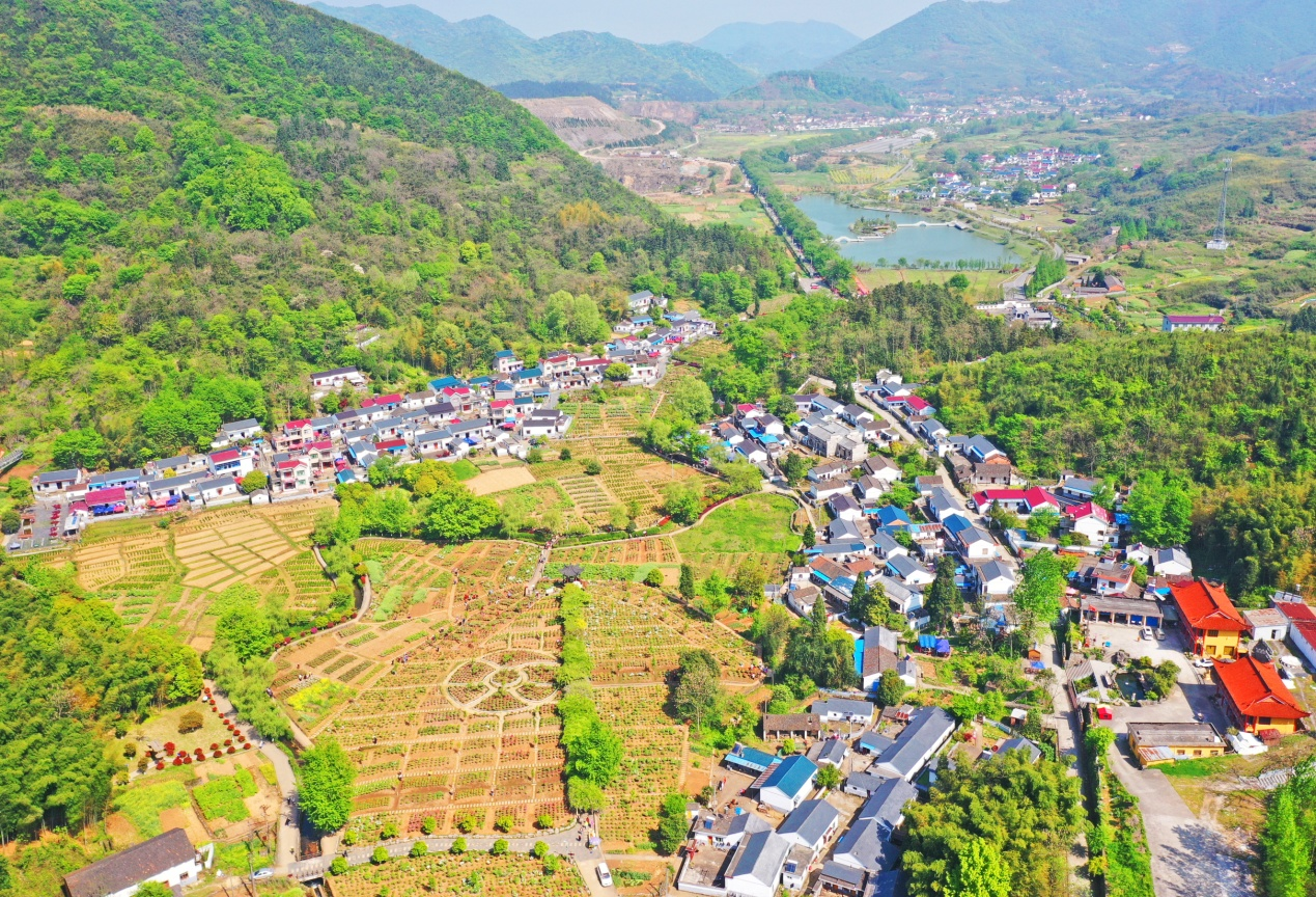 凤凰山景区群山环绕，空气清新，景色迷人。