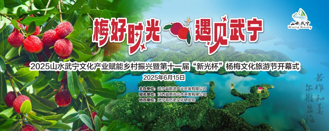 2025山水武宁文化产业赋能乡村振兴暨第十一届“新光杯”杨梅文化旅游节开幕