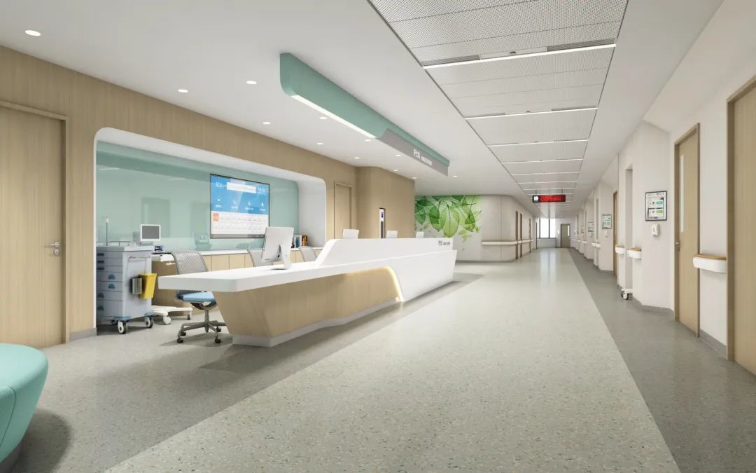 病房走廊效果图