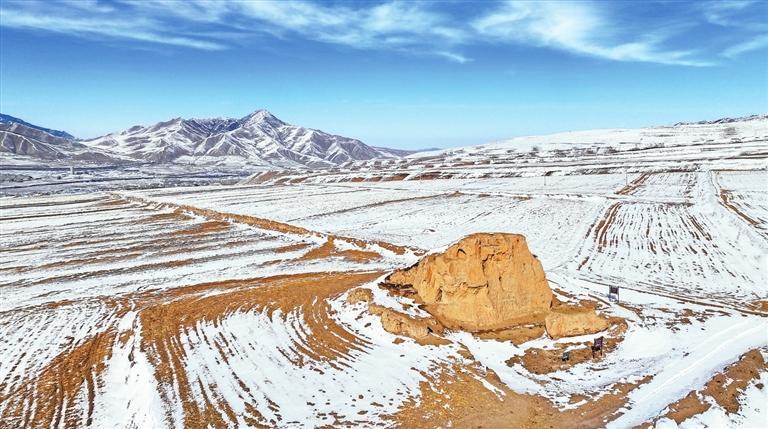 天祝县墎子坪的明长城烽燧