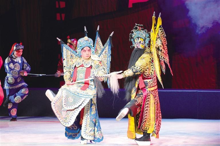 秦腔《春闺梦》演出剧照