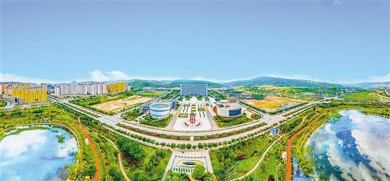 定西新貌　定西市委宣传部供图