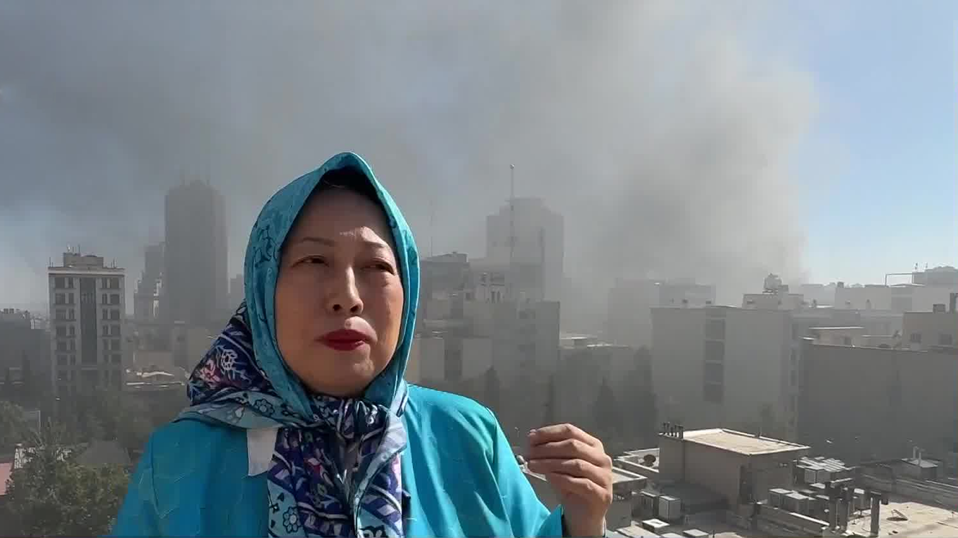 凤凰记者目击伊朗爆炸现场 距离近在咫尺