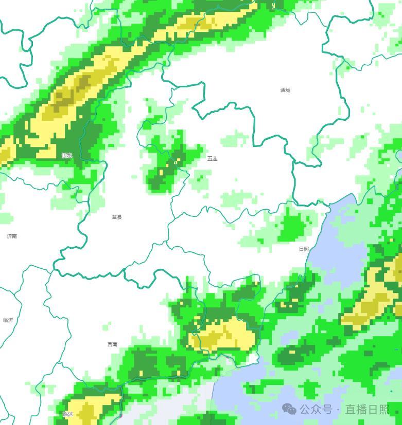 图2 06月20日06时00分雷达回波图