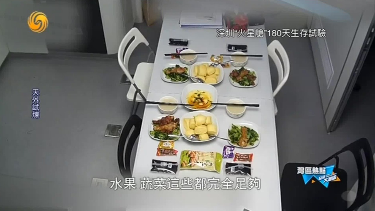 模拟外太空的“火星舱”，吃住条件如何？